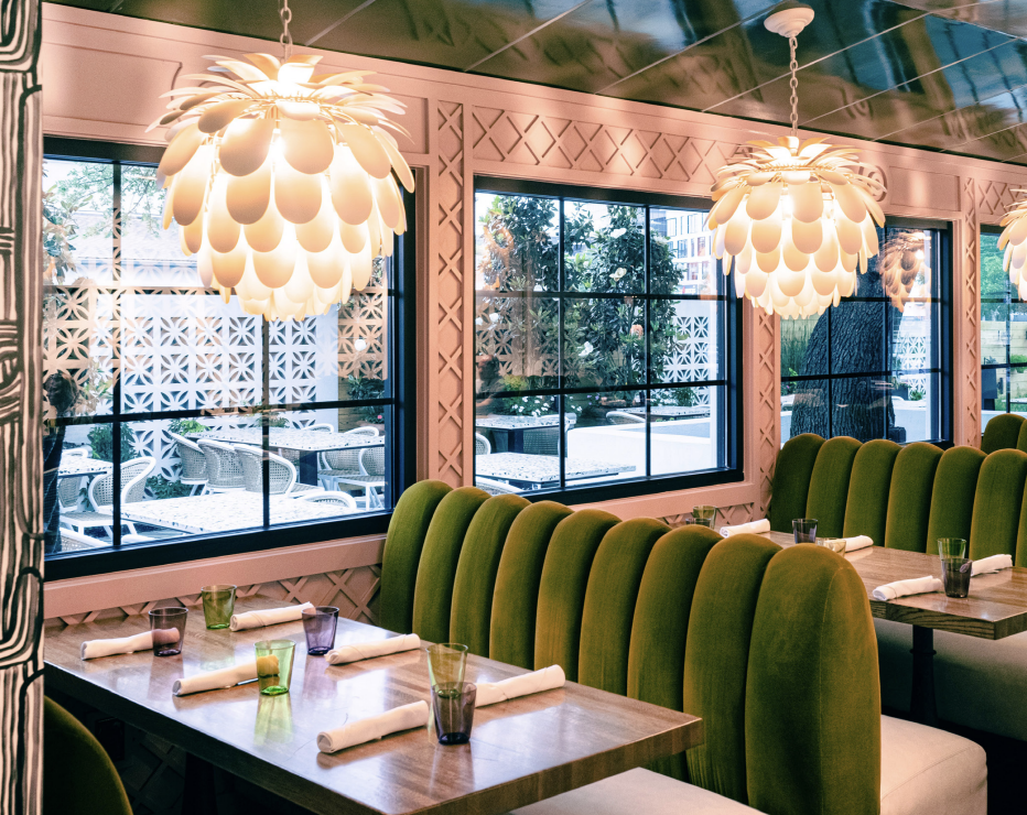 Custom booths and chairs at Maria's Mexican Kitchen, Fort Worth, TX
